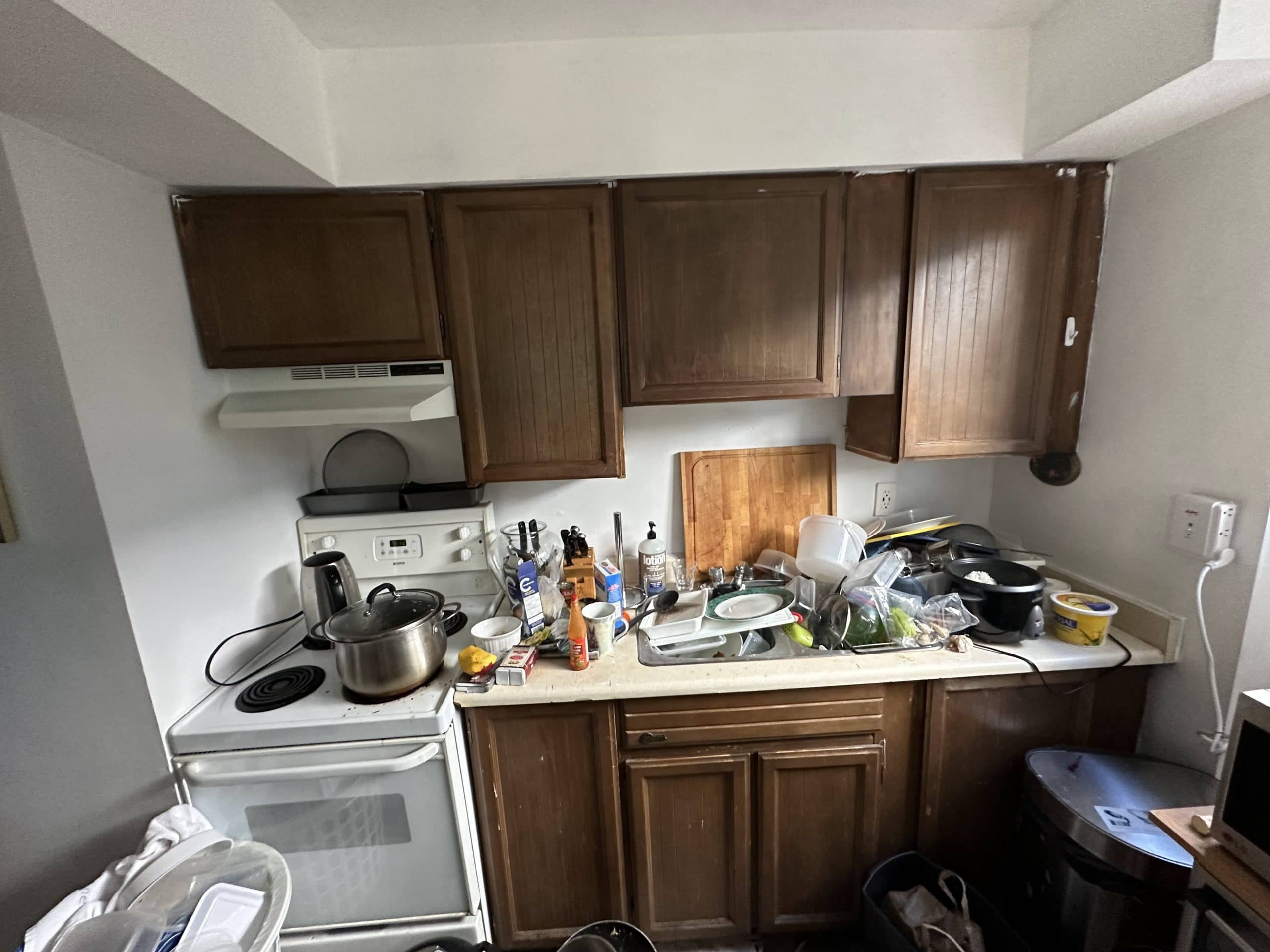 Kitchen before