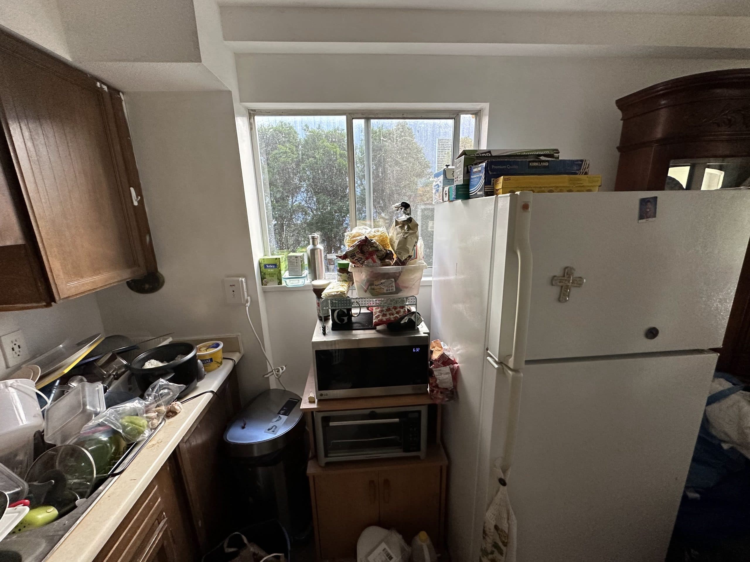 Kitchen before