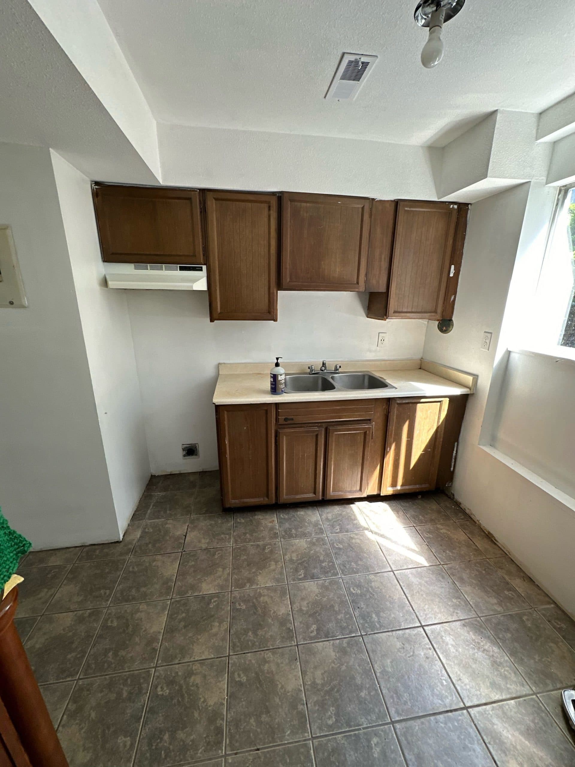 Kitchen before
