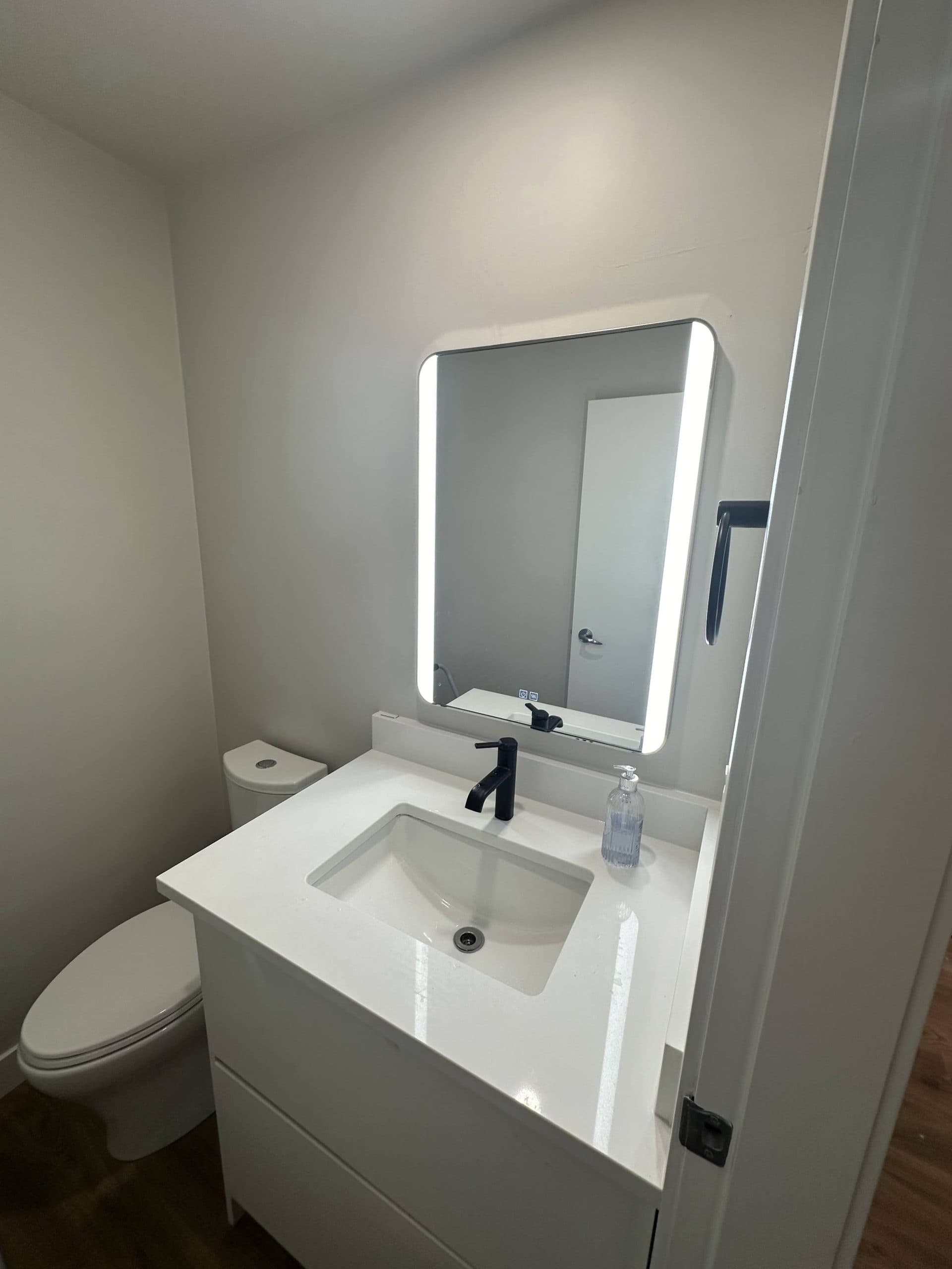 Bathroom after