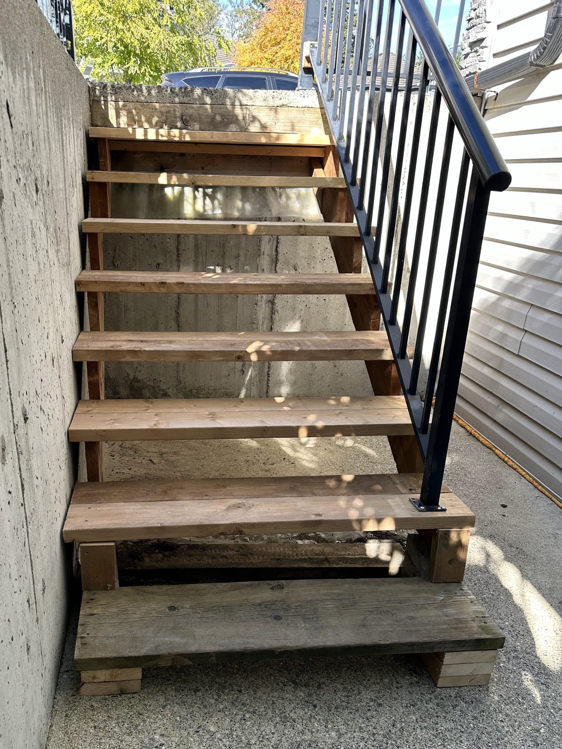 Deck after renovation