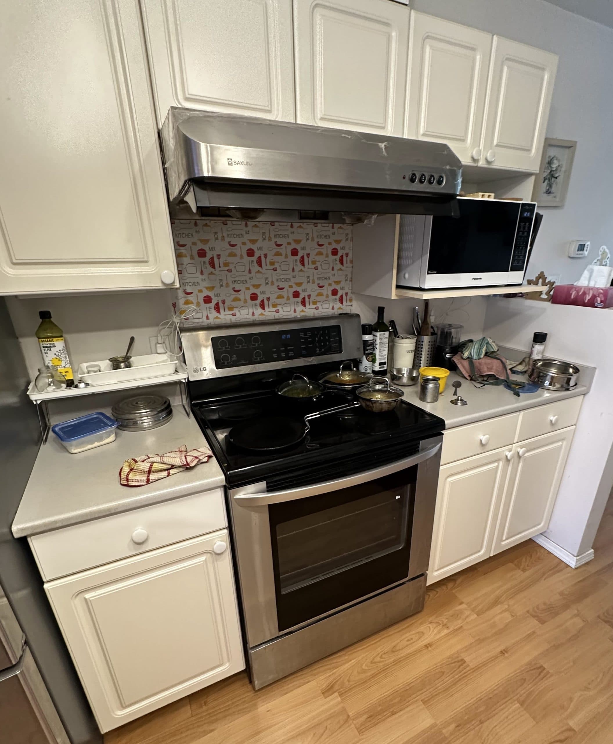 Kitchen before