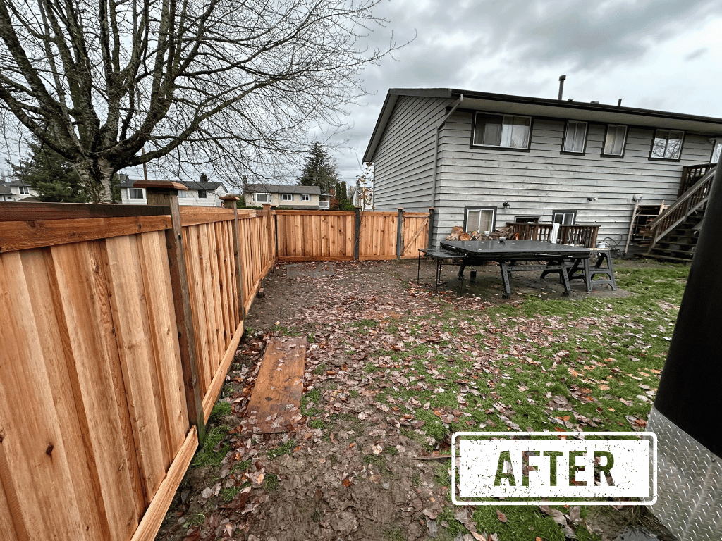 Fence after