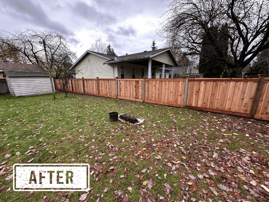 Fence after