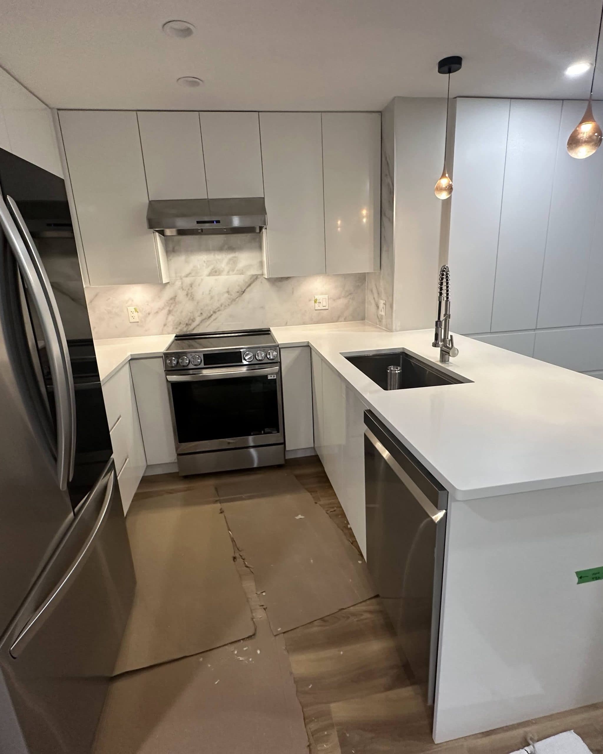 Kitchen after